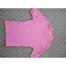 Load image into Gallery viewer, Pink Ribbed Turtleneck Womens Small Sweater Top By Worthington Essentials