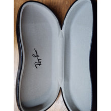 Load image into Gallery viewer, Ray Ban Sunglasses Black Eye Glass Hard Felt Lined Clamshell Case Eyeglasses