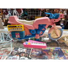 Load image into Gallery viewer, Vintage Barbie Motorcycle Pink Yellow Blue 1986 Mattel, Used, As Is, Untested