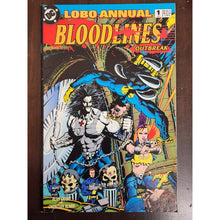 Load image into Gallery viewer, Lobo Annual #1 1993 DC COMICS BLOODLINES 1st APPEARANCE OF CAPTAIN LAYLA NM