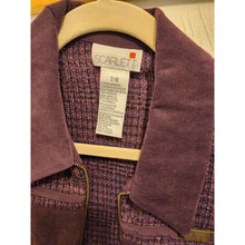 Load image into Gallery viewer, SCARLETT SZ 7/8 Purple PANTSUIT 3/4 SLEEVE Super Soft