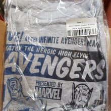 Load image into Gallery viewer, Funko Marvel First Collector Corps Box AVENGERS Size L T Shirt. HULKBUSTER POP!