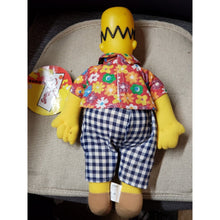 Load image into Gallery viewer, Vivid Imaginations 1998 "The Simpsons" Homer Simpson, Vacation Wear Plush Doll