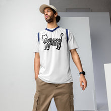 Load image into Gallery viewer, "PussyWhipped" CAT DAD. #9 Recycled Unisex 'Home Game' Basketball Jersey