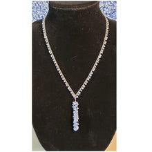 Load image into Gallery viewer, Tanzanite 58 ctw, 20" Necklace with 2" Drop.