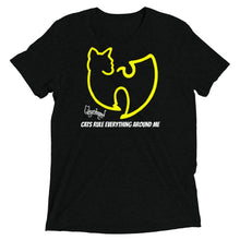 Load image into Gallery viewer, "Pussywhipped" Tri-Blend Cats Rule Everything Around Me T-Shirt. Wu Tang Clan Inspired, C.R.E.A.M. Logo