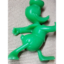 Load image into Gallery viewer, Vintage Marx &amp; Co Disney 1971 Plastic Green Donald Duck Plastic Figure 6"
