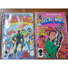 Load image into Gallery viewer, Marvel Super Heroes Secret Wars 1-12 Complete Comic Books Set #8 Newsstand VG/F
