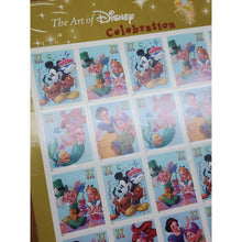 Load image into Gallery viewer, The ART OF DISNEY USPS 2005 CELEBRATION 37 cent STAMP SHEET of 20 S10