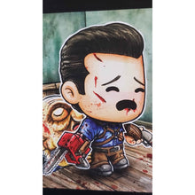 Load image into Gallery viewer, "EVIL DEAD 2: DEAD BY DAWN" Henrietta vs Ash "SuperEmoScenes" Diorama Figure -Loot Crate Exclusive