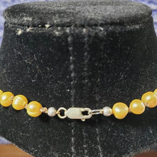 Load image into Gallery viewer, Freshwater Canary Pearls (B grade) on Hand Knotted