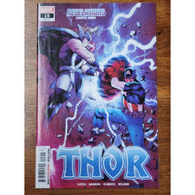 Load image into Gallery viewer, Thor #15 (2021): Olivier Coipel Thor vs Captain America Cover Art! Marvel VG/VF