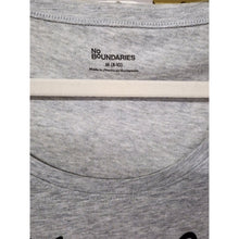 Load image into Gallery viewer, Medium "PussyWhipped" Cat Lover, No Boundaries Women's Short Sleeve Gray T-Shirt