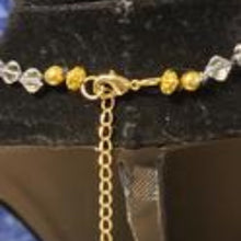 Load image into Gallery viewer, Black Hand Knotted Silk, Howlite Choker Necklace