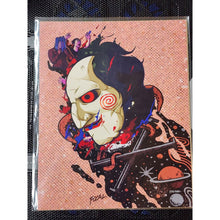 Load image into Gallery viewer, Bam Box Horror Exclusive Saw Jigsaw Variant LE/2500 8x10 Print Kevin Flores COA