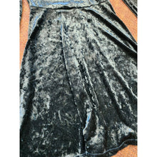 Load image into Gallery viewer, Velvet Strap Chest Dress, Womens Small, No Comment, Long Sleeves