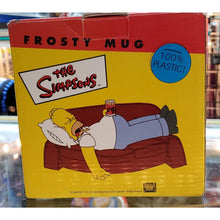 Load image into Gallery viewer, The Simpsons, Homer / Duff "Couch Coach" Frosty Mug, 2003 Keeps Drinks Cold