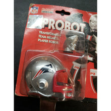 Load image into Gallery viewer, New England Patriots Probot Collectible Toy Vintage NFL Riddell Helmet Transform