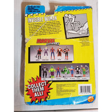 Load image into Gallery viewer, Marvel INVISIBLE WOMAN 1994 ToyBiz Action Figure, FANTASTIC FOUR, Card Damage