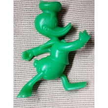 Load image into Gallery viewer, Vintage Marx &amp; Co Disney 1971 Plastic Green Donald Duck Plastic Figure 6"
