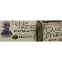 Load image into Gallery viewer, NIGHT KING Geek Fuel Exp 1 Exclusive GITD Titan VINYL FIGURE Game of Thrones GoT