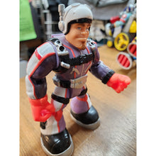 Load image into Gallery viewer, Vintage Fisher Prise Rescue Heroes Perry Chute action figure