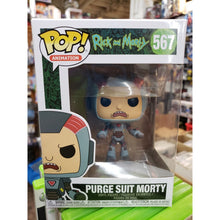 Load image into Gallery viewer, PURGE SUIT MORTY "RICK AND MORTY" Funko POP! ANIMATION #567 Adult Swim