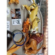 Load image into Gallery viewer, Cat Lover Lot -2 Wristbands, Lanyard, Used Cat Figures /toys / Pez And More