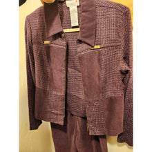 Load image into Gallery viewer, SCARLETT SZ 7/8 Purple PANTSUIT 3/4 SLEEVE Super Soft