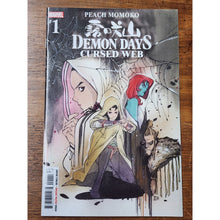 Load image into Gallery viewer, Demon Days Cursed Web #1 2021 Peach Momoko Cover Marvel Comic Book, F/VF
