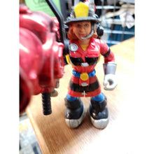 Load image into Gallery viewer, FISHER PRICE ORIGINAL RESCUE HEROES BLAZE BUSTERS WENDY WATERS FIRE FIGHTER