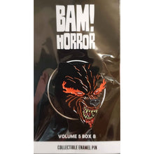 Load image into Gallery viewer, DEMON BEAR "New Mutants" Limited Edition Fan Art Enamel Pin, Bam! Box Horror 5.8 Exclusive