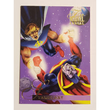 Load image into Gallery viewer, 1995 FLAIR MARVEL ANNUAL - BASE CARD # 129 STARBLAST, VG