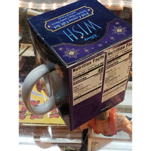 Load image into Gallery viewer, DISNEY "WISH" MOVIE NESTLE HOT COCOA PORCELAIN MUG GIFT SET CANDY CANE STIRRER