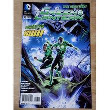 Load image into Gallery viewer, DC Comics Green Lantern #8 (2012) Powerless and on the Run! VG/F