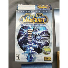 Load image into Gallery viewer, World of Warcraft: Wrath of the Lich King Expansion Set &amp; Manual (PC, 2008)