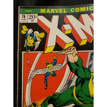 Load image into Gallery viewer, Uncanny X-Men (1st Series) #76 G/VG 4.0 1972 Gil Kane Cover, MARVEL COMICS