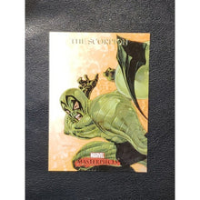 Load image into Gallery viewer, 2007 Marvel Masterpieces Base #73 THE SCORPION G/G+ Card