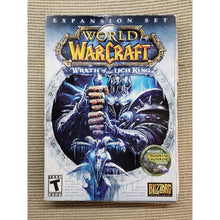 Load image into Gallery viewer, PC Gaming, World of Warcraft: Wrath of the Lich King. Open, As Is. CD, Book, Box