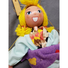 Load image into Gallery viewer, VINTAGE &amp; ORIGINAL PELHAM PUPPETS - Dancing Girl - VG, Tangled String