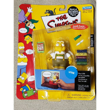 Load image into Gallery viewer, The Simpsons "Uter" WORLD OF SPRINGFIELD - Series 8 Interactive Figure Playmate