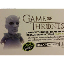 Load image into Gallery viewer, NIGHT KING Geek Fuel Exp 1 Exclusive GITD Titan VINYL FIGURE Game of Thrones GoT