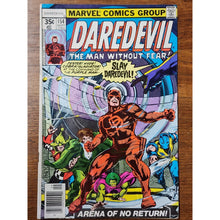 Load image into Gallery viewer, Daredevil #154 1978 Newsstand Gene Colan Roger McKenzie Marvel Comics G/VG