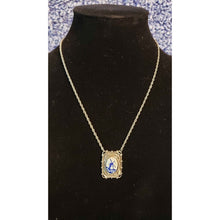 Load image into Gallery viewer, Vintage 1977 Sarah Coventry Windmill Pendant, on Chain Necklace with Spring Ring Clasp