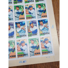 Load image into Gallery viewer, US Scott, USPS 39c Baseball Sluggers Pane of 20, Mickey Mantle, Melbourne Ott VG