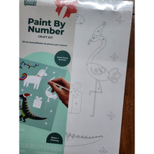 Load image into Gallery viewer, Smile! Paint By Number Craft Kit with Paints, Brushes, Palette &amp; Canvas