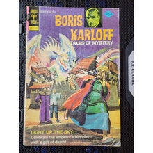 Load image into Gallery viewer, BORIS KARLOFF TALES OF MYSTERY #57 (1974) Gold Key Comics horror F/G