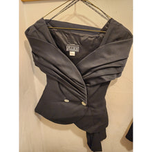 Load image into Gallery viewer, Vintage Alex Evening Black Off The Shoulder Top Size 6, Great Condition