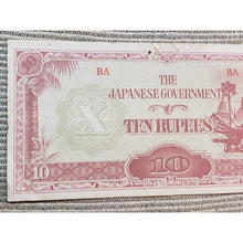 Load image into Gallery viewer, The Japanese Government BA Ten Rupees Bank Note | Bank Notes | Good Condition