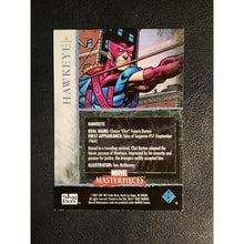 Load image into Gallery viewer, 2007 Marvel Masterpieces Foil Parallel Card - Hawkeye #35 G/G+